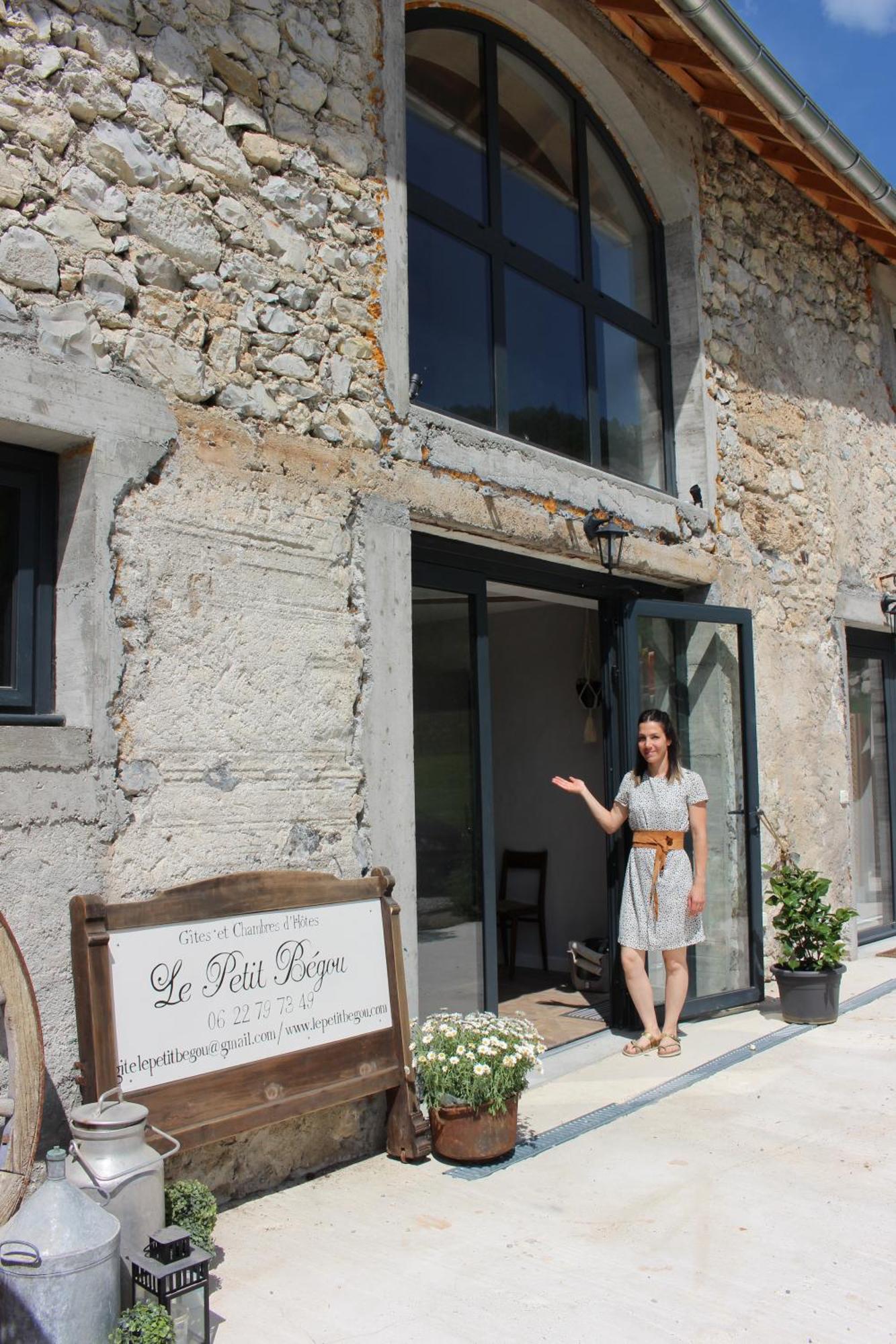 Bed and Breakfast Le Petit Begou Saint-Auban-d'Oze Exterior foto